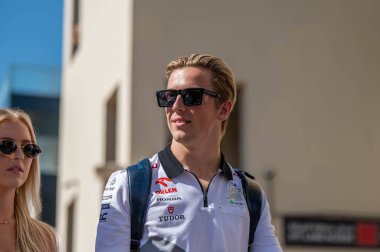 Abu Dabi GP F1 2024 10 Aralık 2024 Yas Marina, Abu Dabi - Formula 1 Liam Lawson Yarış Bulls sürücüsü
