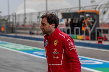Bahreyn GP F1 2025, 27 Şubat 2025, Sakhir, Bahreyn - Formula 1 D 'Ambrosio Ferrari