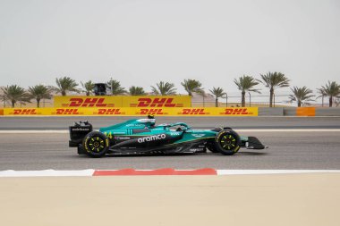 Bahreyn GP GP F1 2025, 27 Şubat 2025, Sakhir, Bahreyn - Aston Martin 'in Formula 1 Fernando Alonso sürücüsü