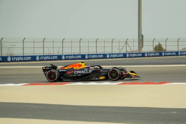 Bahreyn GP GP F1 2025, 27 Şubat 2025, Sakhir, Bahreyn - Formula 1 Yarışçı Bulls sürücüsü Liam Lawson