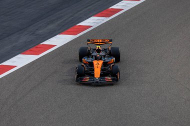 Bahreyn GP GP F1 2025, 28 Şubat 2025, Sakhir, Bahreyn - Formula 1 Lando Norris McLaren