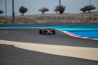 Bahreyn GP F1 2025, 28 Şubat 2025, Sakhir, Bahreyn - Ferrari Formula 1 Lewis Hamilton sürücüsü