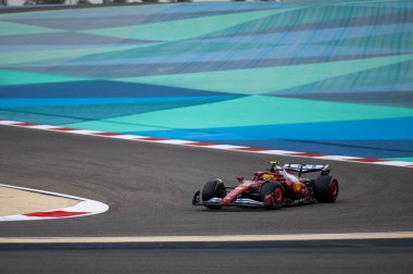 Bahreyn GP F1 2025, 28 Şubat 2025, Sakhir, Bahreyn - Ferrari Formula 1 Lewis Hamilton sürücüsü