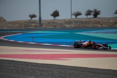 Bahreyn GP F1 2025, 28 Şubat 2025, Sakhir, Bahreyn - Ferrari Formula 1 Lewis Hamilton sürücüsü