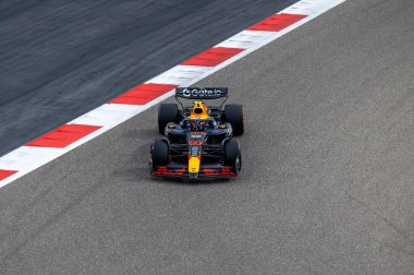 Bahreyn GP GP F1 2025, 28 Şubat 2025, Sakhir, Bahreyn - Formula 1 Yarışçı Bulls sürücüsü Liam Lawson