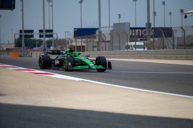 Bahreyn GP GP F1 2025, 28 Şubat 2025, Sakhir, Bahreyn - Sauber için Formula 1 Nico Hulkenberg sürücüsü