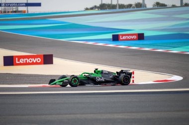 Bahreyn GP GP F1 2025, 28 Şubat 2025, Sakhir, Bahreyn - Sauber için Formula 1 Nico Hulkenberg sürücüsü