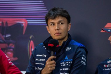 Bahreyn GP GP F1 2025, 28 Şubat 2025, Sakhir, Bahreyn - Williams Formula 1 Alexander Albon sürücüsü
