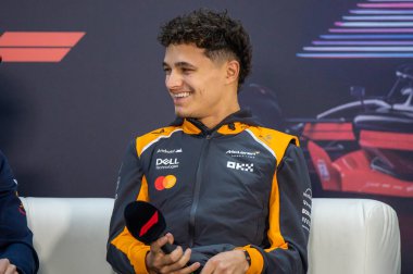 Bahreyn GP F1 2025, 28 Şubat 2025, Sakhir, Bahreyn - Formula 1 Lando norris