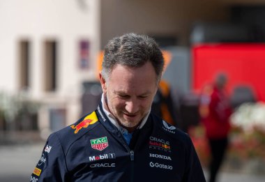 Bahreyn GP F1 2025, 28 Şubat 2025, Sakhir, Bahreyn - Formula 1 Horner Red Bull