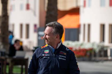 Bahreyn GP F1 2025, 28 Şubat 2025, Sakhir, Bahreyn - Formula 1 Horner Red Bull