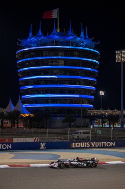 Bahreyn GP GP F1 2025, 28 Şubat 2025, Sakhir, Bahreyn - Haas için Formula 1 Esteban Ocon sürücüsü