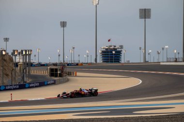 Bahreyn GP F1 2025, 28 Şubat 2025, Sakhir, Bahreyn - Ferrari Formula 1 Lewis Hamilton sürücüsü