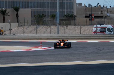 Bahreyn GP GP F1 2025, 28 Şubat 2025, Sakhir, Bahreyn - McLaren Formula 1 Oscar Piastri sürücüsü
