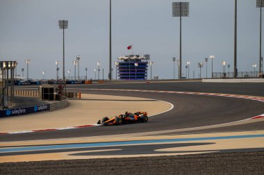 Bahreyn GP GP F1 2025, 28 Şubat 2025, Sakhir, Bahreyn - McLaren Formula 1 Oscar Piastri sürücüsü