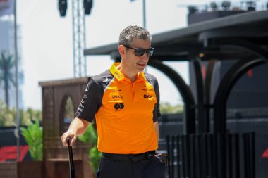 SuudiGP GP GP F1 2025, 17 Nisan 2025, Jeddah, Suudi Arabistan - Formula 1 Andrea Stella McLaren