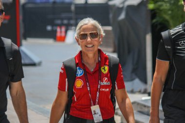 SaudiGP GP GP F1 2025, 17 Nisan 2025, Jeddah, Suudi Arabistan - Formula 1 Angela Cullen Ferrari