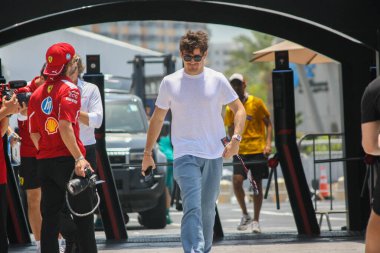 SuudiGP GP GP F1 2025, 17 Nisan 2025, Jeddah, Suudi Arabistan - Ferrari Formula 1 Charles Leclerc sürücüsü