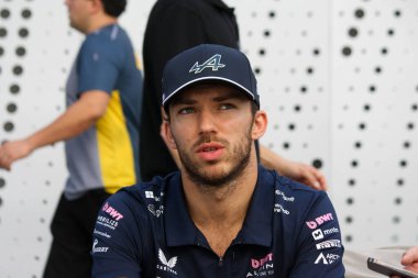 SuudiGP GP GP F1 2025, 17 Nisan 2025, Jeddah, Suudi Arabistan - Formula 1 Alp sürücüsü Pierre Gasly