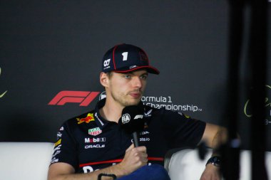 SuudiGP GP GP F1 2025, 17 Nisan 2025, Jeddah, Suudi Arabistan - Red Bull için Formula 1 Max Verstappen sürücüsü