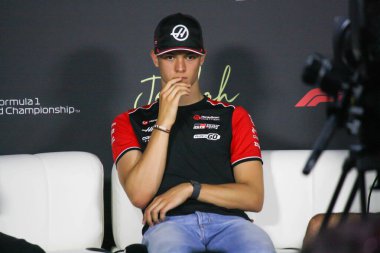 SuudiGP GP F1 2025, 17 Nisan 2025, Jeddah, Suudi Arabistan - Haas için Formula 1 Oliver Bearman sürücüsü