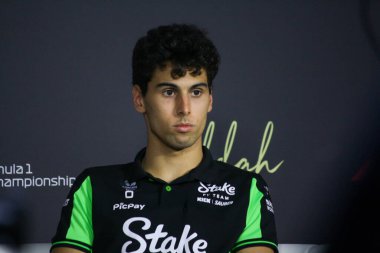 SuudiGP GP GP F1 2025, 17 Nisan 2025, Jeddah, Suudi Arabistan - Suuber Formula 1 Gabriel Bortoleto sürücüsü