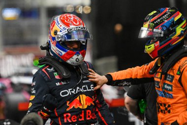 SuudiGP GP GP F1 2025 19 Nisan 2025 tarihinde Suudi Arabistan Jeddah 'da - McLaren için Formula 1 Oscar Piastri sürücüsü