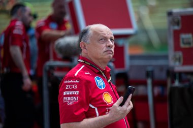 ImolaGP GP GP F1 2025, 16 Mayıs 2025, Imola, Emilia Romagna - Formula 1 Frederic Vasseur 