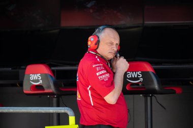 ImolaGP GP GP F1 2025, 16 Mayıs 2025, Imola, Emilia Romagna - Formula 1 Vasseur Ferrari