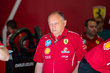 ImolaGP GP GP F1 2025, 16 Mayıs 2025, Imola, Emilia Romagna - Formula 1 Vasseur Ferrari