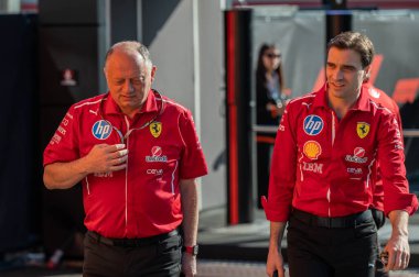 ImolaGP GP GP F1 2025, 16 Mayıs 2025, Imola, Emilia Romagna - Formula 1 Vasseur Ferrari