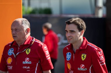 ImolaGP GP GP F1 2025, 16 Mayıs 2025, Imola, Emilia Romagna - Formula 1 Vasseur Ferrari