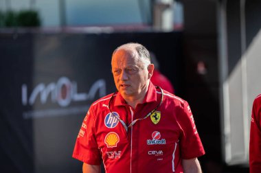 ImolaGP GP GP F1 2025, 16 Mayıs 2025, Imola, Emilia Romagna - Formula 1 Vasseur Ferrari