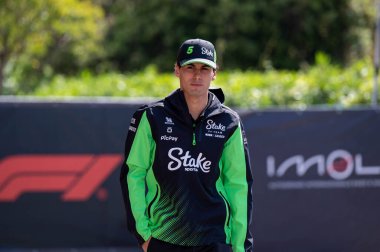 ImolaGP GP GP F1 2025, 16 Mayıs 2025, Imola, Emilia Romagna - Sauber Formula 1 Gabriel Bortoleto sürücüsü