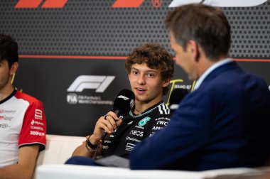 ImolaGP GP GP F1 2025, 16 Mayıs 2025, Imola, Emilia Romagna - Mercedes için Formula 1 Kimi Antonelli sürücüsü