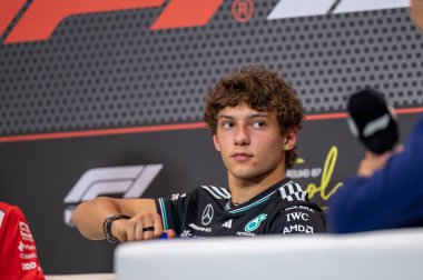 ImolaGP GP GP F1 2025, 16 Mayıs 2025, Imola, Emilia Romagna - Mercedes için Formula 1 Kimi Antonelli sürücüsü