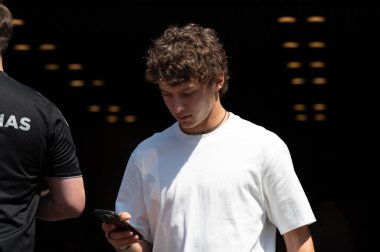 ImolaGP GP GP F1 2025, 16 Mayıs 2025, Imola, Emilia Romagna - Mercedes için Formula 1 Kimi Antonelli sürücüsü