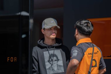 ImolaGP GP GP F1 2025, 16 Mayıs 2025, Imola, Emilia Romagna - McLaren için Formula 1 Lando Norris sürücüsü