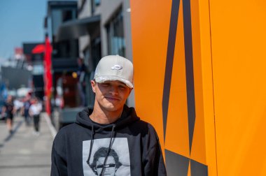 ImolaGP GP GP F1 2025, 16 Mayıs 2025, Imola, Emilia Romagna - McLaren için Formula 1 Lando Norris sürücüsü