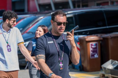 ImolaGP GP GP F1 2025, 16 Mayıs 2025, Imola, Emilia Romagna - Formula 1 Matteo Bobbi Sky Sport F1