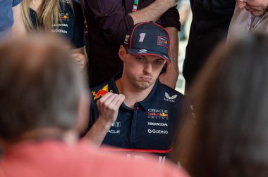 ImolaGP GP GP F1 2025, 16 Mayıs 2025, Imola, Emilia Romagna - Red Bull için Formula 1 Max Verstappen sürücüsü