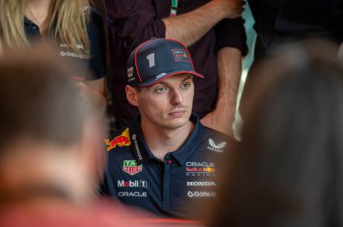 ImolaGP GP GP F1 2025, 16 Mayıs 2025, Imola, Emilia Romagna - Red Bull için Formula 1 Max Verstappen sürücüsü