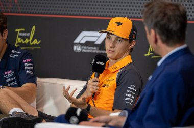 ImolaGP GP GP F1 2025, 16 Mayıs 2025, Imola, Emilia Romagna - McLaren için Formula 1 Oscar Piastri sürücüsü