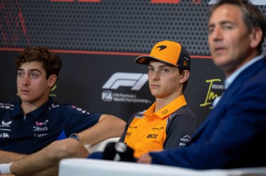 ImolaGP GP GP F1 2025, 16 Mayıs 2025, Imola, Emilia Romagna - McLaren için Formula 1 Oscar Piastri sürücüsü