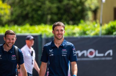 ImolaGP GP GP F1 2025, 16 Mayıs 2025, Imola, Emilia Romagna - Alp için Formula 1 Pierre Gasly sürücüsü