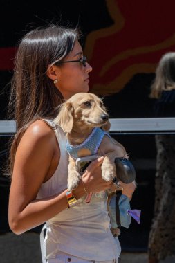 ImolaGP GP GP F1 2025, 16 Mayıs 2025, Imola, Emilia Romagna - Formula 1 Alexandra Saint mleux Ferrari