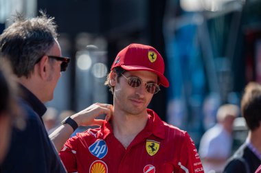 ImolaGP GP GP F1 2025, 16 Mayıs 2025, Imola, Emilia Romagna - Ferrari Formula 1 Antonio Giovinazzi sürücüsü