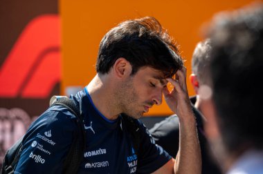 ImolaGP GP GP F1 2025, 16 Mayıs 2025, Imola, Emilia Romagna - Williams Formula 1 Carlos Sainz sürücüsü