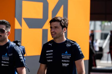 ImolaGP GP GP F1 2025, 16 Mayıs 2025, Imola, Emilia Romagna - Williams Formula 1 Carlos Sainz sürücüsü