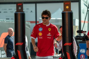 ImolaGP GP GP F1 2025, 16 Mayıs 2025, Imola, Emilia Romagna - Ferrari Formula 1 Charles Leclerc sürücüsü